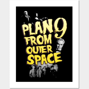 Plan 9 From Outer Space Cast Design Posters and Art